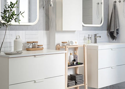 Shop IKEA® bathroom redesign by ModerNash in Nashville